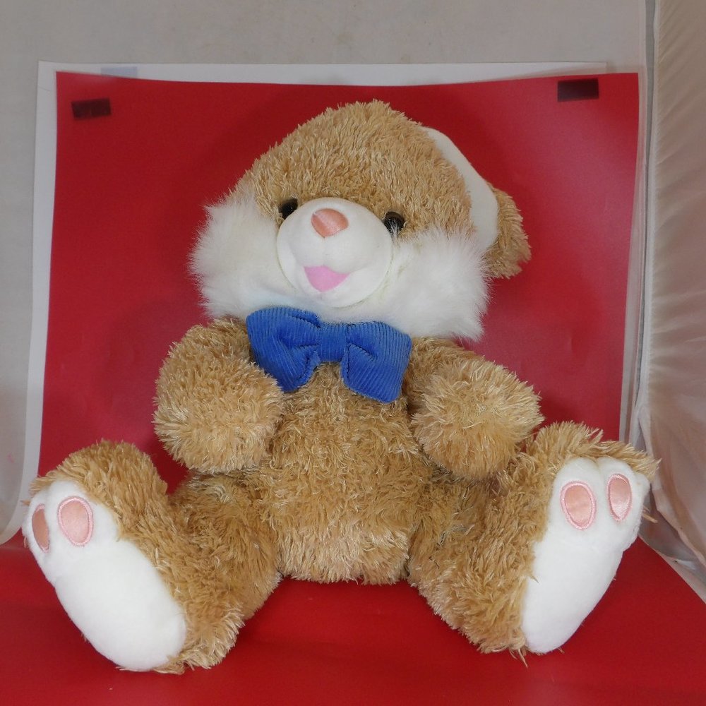 Dan Dee Collectors Easter Soft Large Brown Bunny Rabbit Stuffed Plush Animal Toy